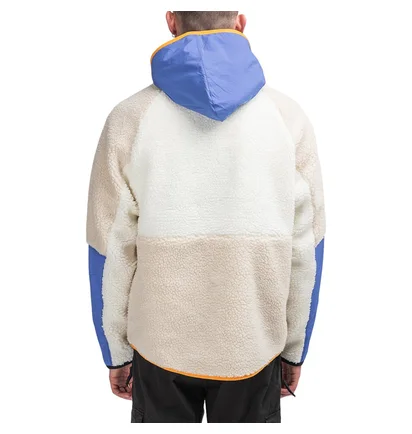 Nike Fleece Anorak (Beige / Blau)