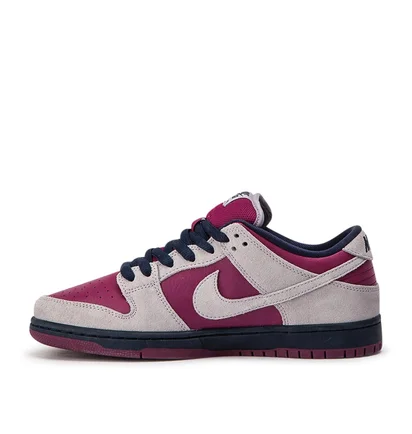 Nike SB Dunk Low Pro (Burgundy / Grau)