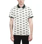 Aimé Leon Dore Pique Polo Car Graphic (Beige / Grün)
