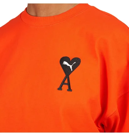 Puma x Ami Paris WMNS Graphic Tee (Orange)