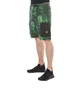 Stone Island Alligator Camo Cotton - Nylon Shorts (Grün)