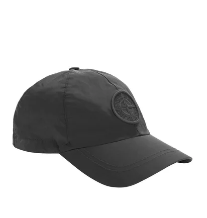 Stone Island Nylon Metal Cap (Schwarz)