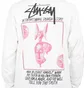Stüssy Masked Longsleeve (Weiß)