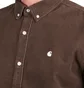 Carhartt WIP Longsleeve Madison Cord Shirt (Braun)