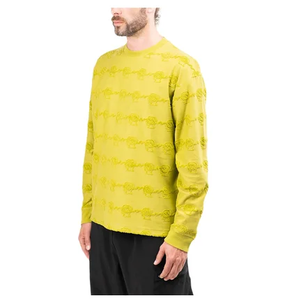 Brain Dead Running Head Longsleeve (Gold)
