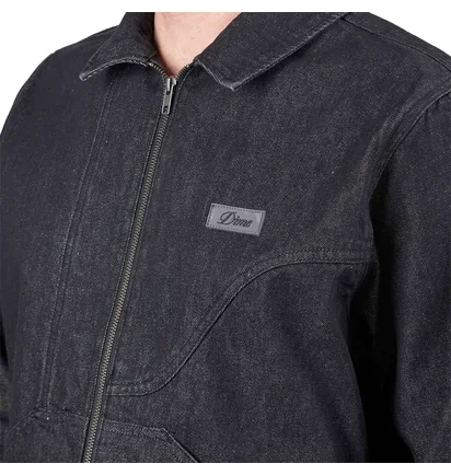 Dime Denim Twill Jacket (Schwarz)