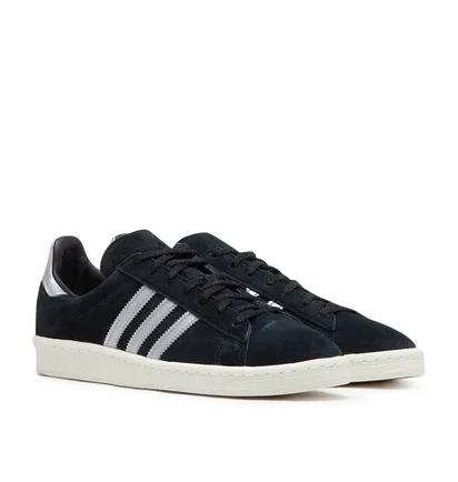 adidas Campus 80s (Schwarz / Silber)
