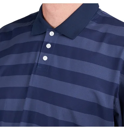 adidas x Pop Trading Company Polo Shirt (Navy / Weiß)