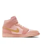 Air Jordan 1 Mid SE 'Coral Stardust' (Rosa / Gold)