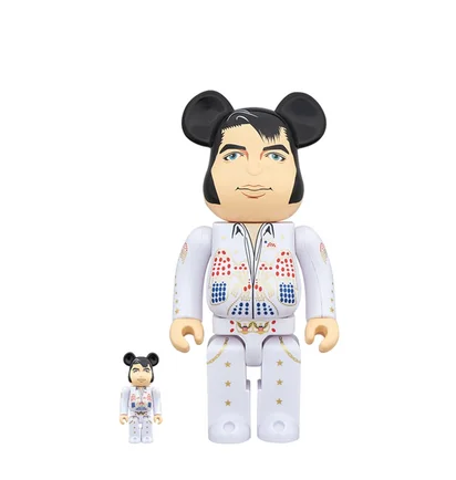 Medicom 100% + 400% Elvis Presley Be@rbrick Toy