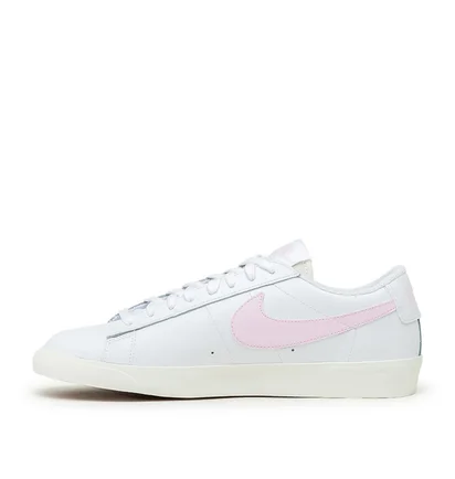 Nike Blazer Low Leather (Weiß / Rosa)
