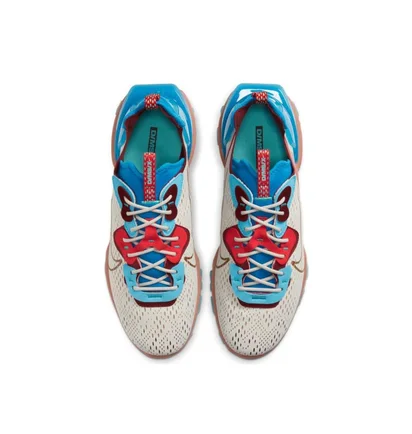 Nike React Vision (Beige / Türkis / Rot)
