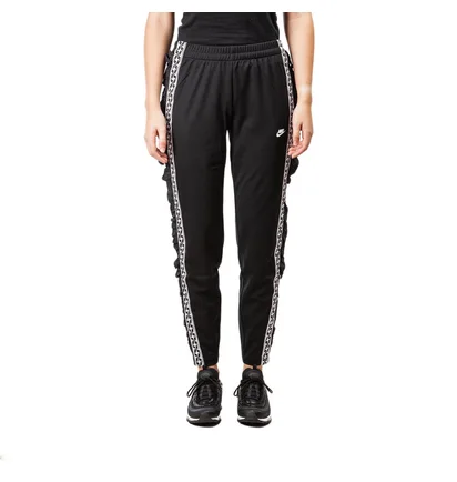 Nike WMNS NSW Taped Poly Pant (Schwarz)