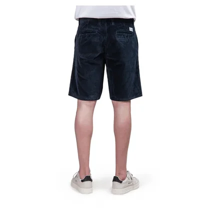 Norse Projects Aros Corduroy Shorts (Dunkelblau)
