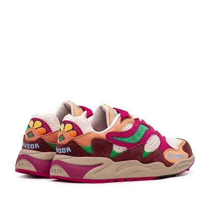 Saucony x JaeTips Grid Shadow 2 (Braun / Multi)