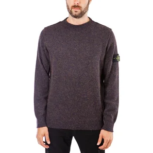 Stone Island Alpaca Crewneck (Blau meliert)