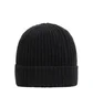 Stone Island Geelong Wool Patch Beanie (Schwarz)