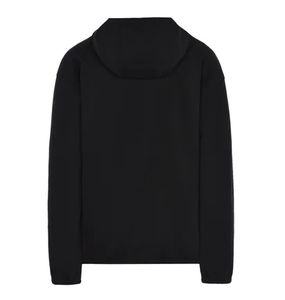Stone Island Reflective Hoodie (Schwarz)