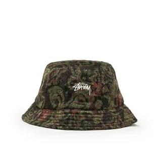 Stüssy Psychedelic Deep Bucket Hat (Grün)
