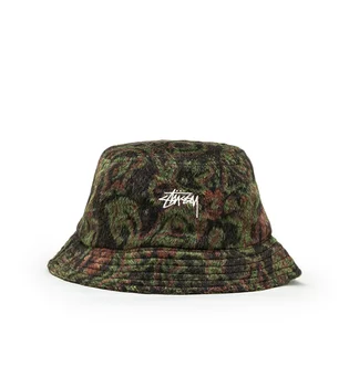 Stüssy Psychedelic Deep Bucket Hat (Grün)