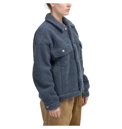Stüssy WMNS Taryn Sherpa Trucker Jacket (Blau)