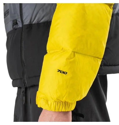 The North Face Steep Tech Down Jacket (Grau / Gelb)