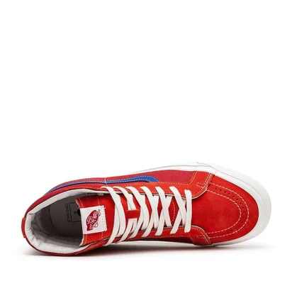 Vans Vault OG Sk8-Hi LX (Rot / Orange / Blau)