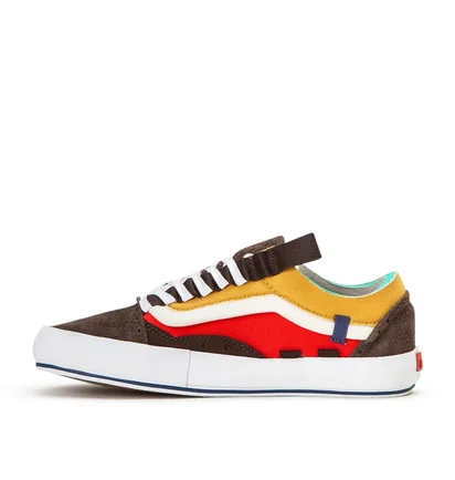 Vans Vault Old Skool Cap LX 'Regrind' (Braun / Multi)