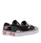 Vans x A Tribe Called Quest UA Classic Slip-On 'ATCQ' Track (Schwarz / Weiß)