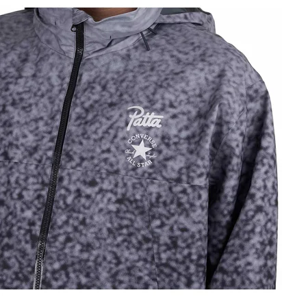 Converse x Patta Rain or Shine Jacket (Schwarz)