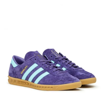 adidas Hamburg (Lila / Türkis / Gum)