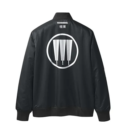 adidas x Neighborhood NBHD Stadium Jacket (Schwarz)