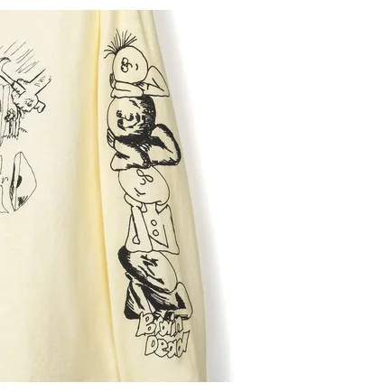 Brain Dead Leon's Girls Longsleeve (Gelb)