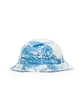 Carne Bollente Night Of The Giving Head Bucket Hat (Blau / Weiß)