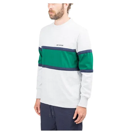 Aimé Leon Dore Multi Stripe Longsleeve (Grau / Grün)