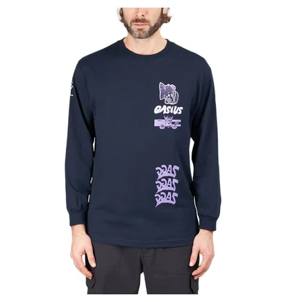 Gasius Jehovah Castle Crewneck (Navy)