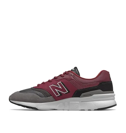 New Balance CM997 HEL (Grau / Rot)