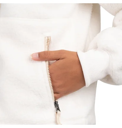 The North Face WMNS 94 High Pile Denali Jacket (Weiß)