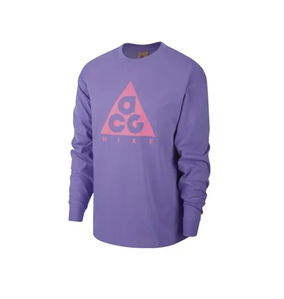 Nike ACG Logo Longsleeve (Lila / Pink)