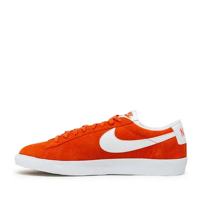 Nike Blazer Low Suede (Orange / Weiß)