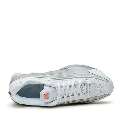 Nike Shox R4 (Weiß / Silber)