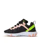 Nike WMNS React Element 55 Premium (Schwarz / Coral / Gelb)
