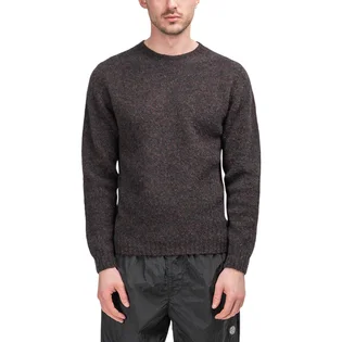 Norse Projects Birnir Brushed Lambswool Crewneck (Schwarz)