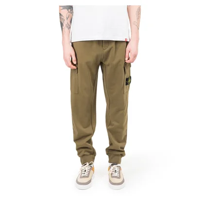 Stone Island Fleece Pants (Khaki)