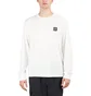 Stone Island Patch Long Sleeve T-Shirt (Weiß)