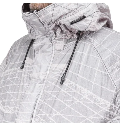 Stone Island Reflective Grid On Lamy-TC Jacket (Grau)