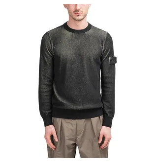 Stone Island Shadow Project Two Colour Crewneck (Schwarz)