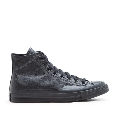 Converse Chuck 70 Hi Tonal Leather (Schwarz)