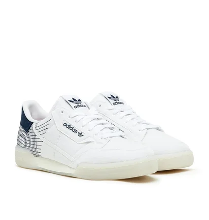 adidas Continental 80 Primeblue (Weiß / Navy)