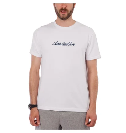Aimé Leon Dore SS Script Tee (Weiß)